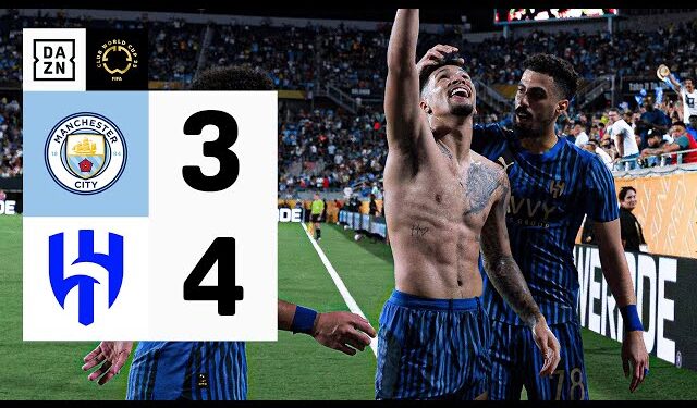 Sorpresa Monumental en el Mundial de Clubes: Al Hilal Elimina al Manchester City en Octavos de Final