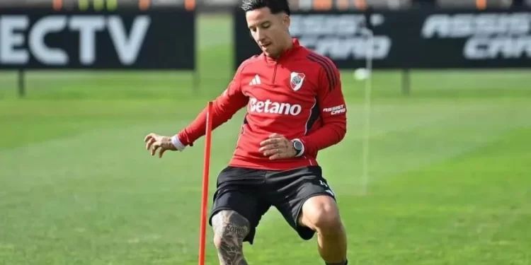 Sebastián Driussi todavía no tiene el alta en River: cómo está de su lesión y cuándo podría volver