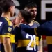 El reproche de Velasco a Battaglia después de un primer tiempo en el que Boca no pateó al arco