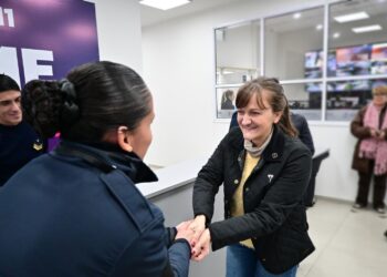 EL GOBIERNO PROVINCIAL CONSTATÓ EL FUNCIONAMIENTO DEL CENTRO MULTIAGENCIAL DE EMERGENCIAS