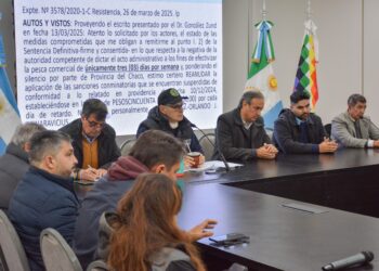 PRODUCCIÓN SE REUNIÓ CON PESCADORES COMERCIALES PARA INFORMAR SOBRE LA NORMATIVA VIGENTE