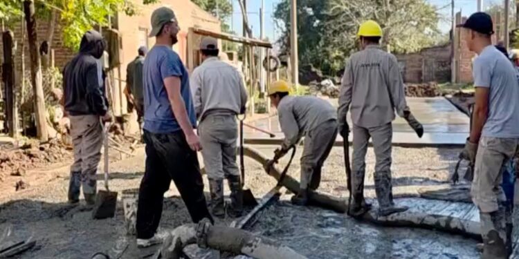 PLAN PROVINCIAL DE URBANIZACIÓN: FONTANA AVANZA CON NUEVAS OBRAS DE PAVIMENTO