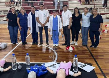 ”TUS MANOS PUEDEN SALVAR VIDAS”: SE REALIZÓ UNA CAPACITACIÓN SOBRE RCP Y PRIMEROS AUXILIOS EN SÁENZ PEÑA