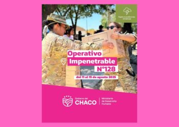 ESTE LUNES 11: COMIENZA EL OPERATIVO Nº128 EN EL INTERFLUVIO CHAQUEÑO