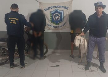 EVITARON EL HURTO DE UN CHIVO EN ZONA RURAL: HAY DOS PERSONAS DETENIDAS