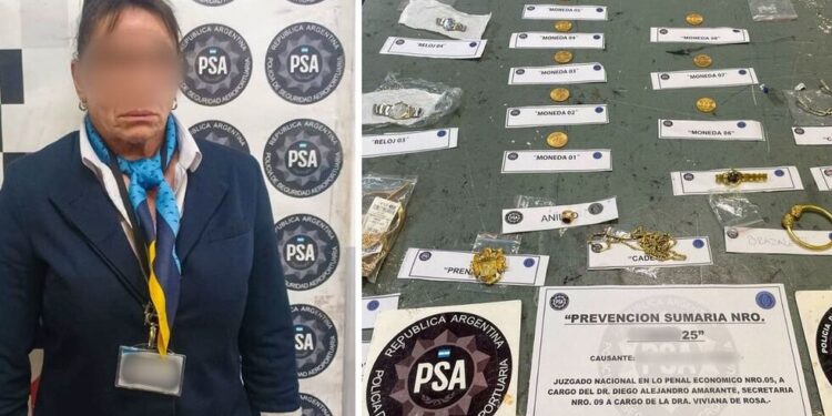 Contrabando de oro: la azafata de Ezeiza revela una trama de complicidades en el tráfico de metales preciosos