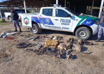 ALLANAN UN DOMICILIO Y SECUESTRAN ARMAS Y HERRAMIENTAS