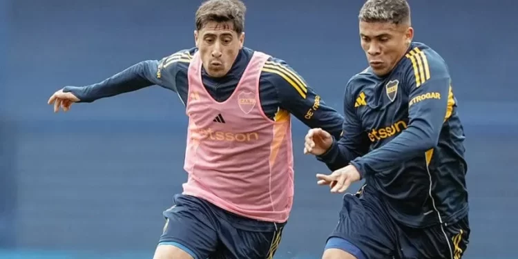 Con Figal y Ayrton Costa recuperados, Russo planea varios cambios en el once de Boca