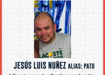 SE BUSCA AL PROFUGO JOSÉ LUIS NUÑEZ, ALIAS «PATO NUÑEZ»