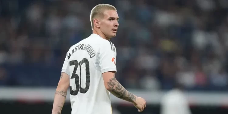 Así fue el debut de Franco Mastantuono en el triunfo de Real Madrid ante Osasuna