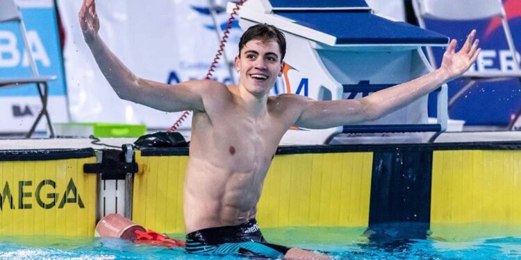 La Argentina brilla en la natación: Ulises Saravia se baña en oro en los Panamericanos Junior y confirma su proyección internacional