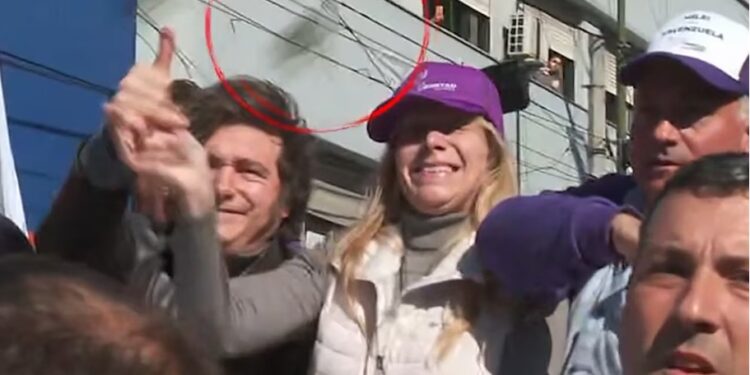 Procesaron sin prisión preventiva al joven acusado de arrojarle piedras al presidente Milei