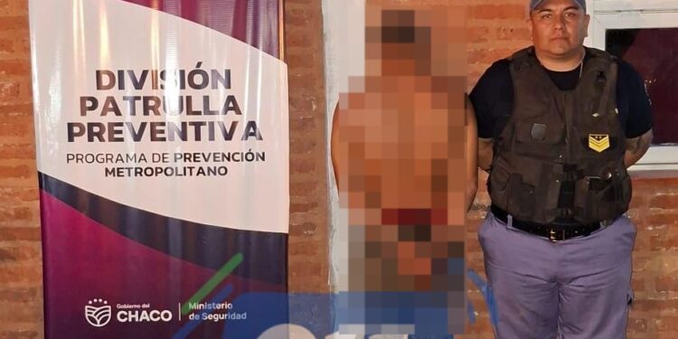 CON PEDIDO DE DETENCIÓN VIGENTE FUE APREHENDIDO TRAS PROTAGONIZAR DESORDEN EN LA VÍA PÚBLICA