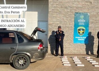 CORRENTINO ESCONDIÓ BREZAS DE CIGARRILLOS Y LOS AGENTES VIALES LOS HALLARON