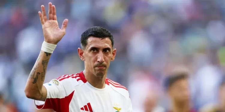 El antecedente reciente de Di María con Boca: gol en el Mundial de Clubes y un festejo que llamó la atención