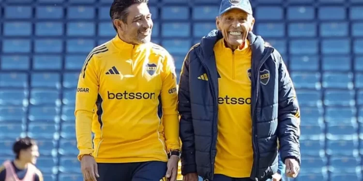 Las primeras imágenes de Russo en su vuelta a Boca: «Tu alegría es la nuestra»