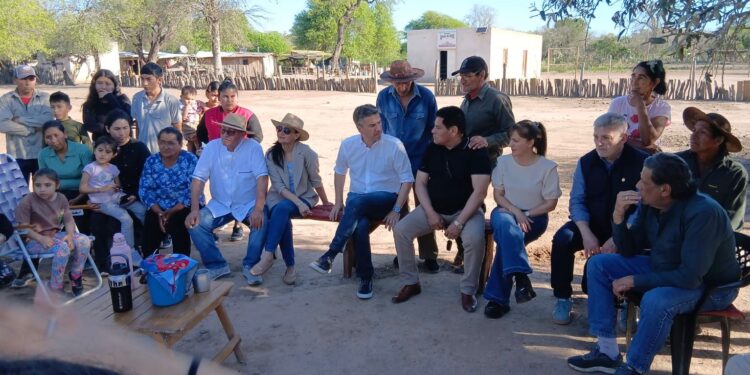 ZDERO CUMPLIÓ: LLEGÓ POR PRIMERA VEZ, EL AGUA POTABLE AL PARAJE EL CAUDILLO, EN EL IMPENETRABLE