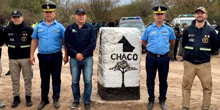 FUERTE OPERATIVO DE REFUERZO DE SEGURIDAD EN LA FRONTERA ENTRE CHACO, SALTA Y SANTIAGO DEL ESTERO