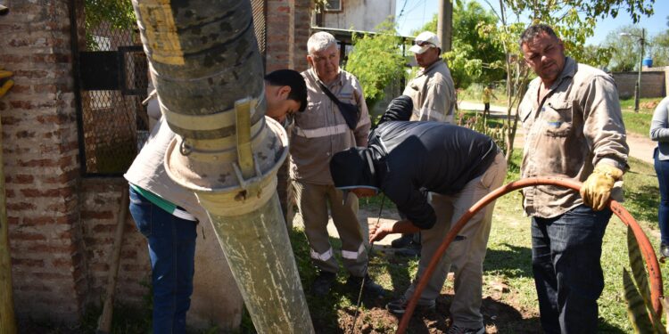 SAMEEP REALIZÓ TAREAS DE MANTENIMIENTO CLOACAL EN EL BARRIO 500 VIVIENDAS DE BARRANQUERAS