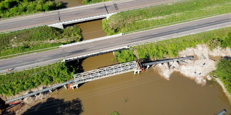 GESTIÓN QUE SE VE: EL ACUEDUCTO ESTÁ EN MARCHA Y AVANZAN LAS OBRAS