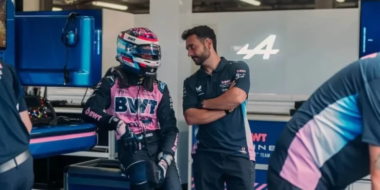 El curioso posteo de Alpine con Colapinto sobre el Gran Premio de Singapur