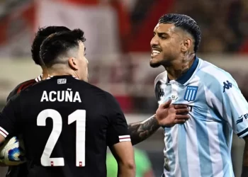 Acuña involucrado en escándalos, una constante en los partidos importantes de River