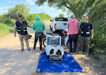 NARCOS ATRAPADOS EN EL NORTE: 30 KILOS DE MARIHUANA Y DOS DETENIDOS