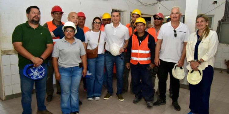 AVANZAN LAS OBRAS DE REFACCIÓN INTEGRAL Y AMPLIACIÓN DEL CENTRO DE SALUD DE VILLA RÍO NEGRO