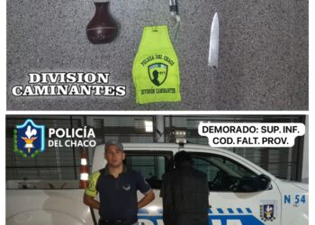 FUE DEMORADO POR OCASIONAR DESORDEN EN PLENO CENTRO