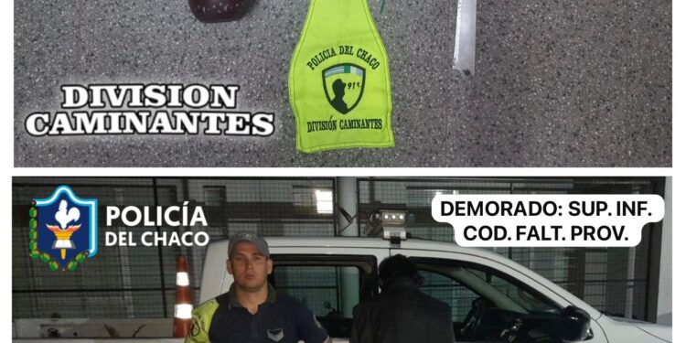 FUE DEMORADO POR OCASIONAR DESORDEN EN PLENO CENTRO