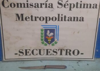 APREHENDIERON A UN HOMBRE POR AGREDIR A OTRO CON UN CUCHILLO