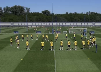 Cambio de planes en el entrenamiento de Boca por la explosión en Ezeiza