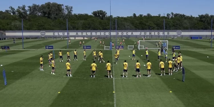 Cambio de planes en el entrenamiento de Boca por la explosión en Ezeiza