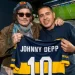 Johnny Depp, presente en La Bombonera en el duelo entre Boca y Tigre por el Torneo Clausura 2025