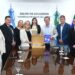 LIVIO GUTIERREZ RECIBIÓ A LA GOBERNADORA DEL DISTRITO 4845 DE ROTARY INTERNACIONAL