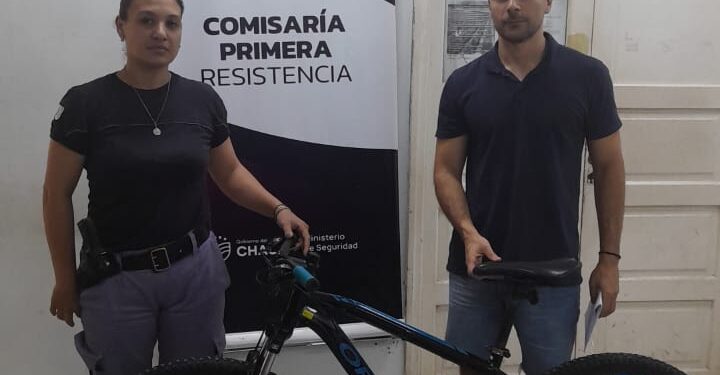 La Comisaría Primera recuperó una bicicleta robada tras tareas de inteligencia