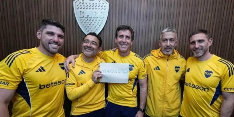 CLAUDIO ÚBEDA SE CONSOLIDA EN BOCA: CONFIRMACIÓN DE SU CUERPO TÉCNICO HASTA 2026