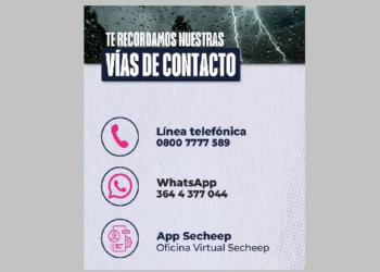 ANTE LAS LLUVIAS, SECHEEP REITERA RECOMENDACIONES PARA PRIORIZAR LA SEGURIDAD