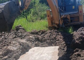 SAMEEP REPARA ROTURA DEL ACUEDUCTO NORTE Y TRABAJA PARA RESTABLECER EL SERVICIO