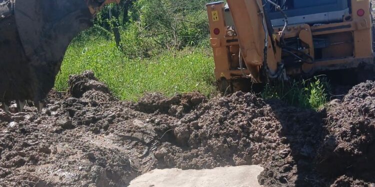 SAMEEP REPARA ROTURA DEL ACUEDUCTO NORTE Y TRABAJA PARA RESTABLECER EL SERVICIO