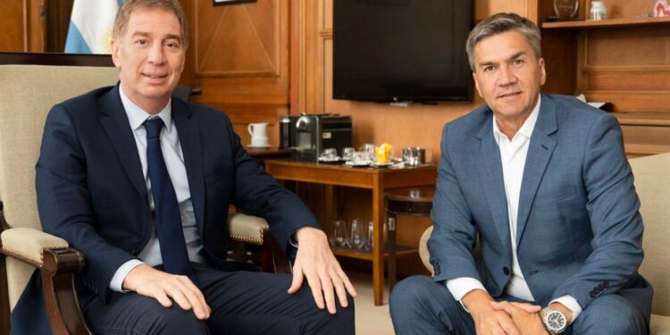 SANTILLI RECIBIÓ AL GOBERNADOR ZDERO EN CASA ROSADA PARA ANALIZAR LA AGENDA DE REFORMAS