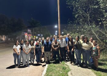 RESISTENCIA: SECHEEP REFUERZA LA ILUMINACIÓN EN CALLES, PASAJES Y ESPACIOS PÚBLICOS DE LA ZONA OESTE