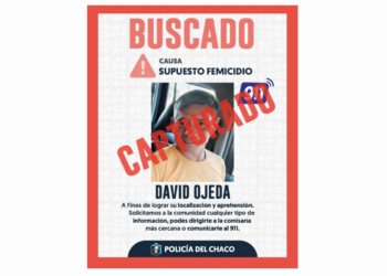 LA RÁPIDA RESPUESTA DE LA POLICÍA DEL CHACO PERMITIÓ DETENER AL SUPUESTO AUTOR DE UN DOBLE FEMICIDIO
