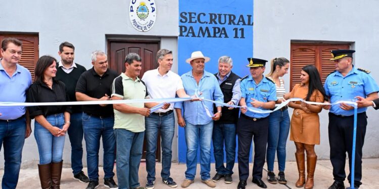 RECUPERACIÓN HISTÓRICA: PAMPA 11 VUELVE A TENER SU DESTACAMENTO RURAL