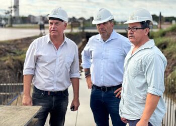 EL GOBIERNO PROVINCIAL CONSOLIDA OBRAS COMPLEMENTARIAS DE DESAGÜES EN LA ZONA NORTE DE RESISTENCIA