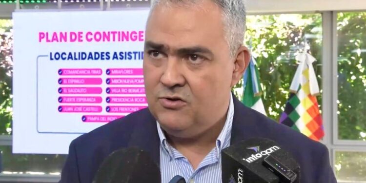 FUERTE DESPLIEGUE: “EL GOBERNADOR ESTUVO DESDE EL MINUTO UNO AL FRENTE DE LA EMERGENCIA” DESTACÓ GUTIÉRREZ