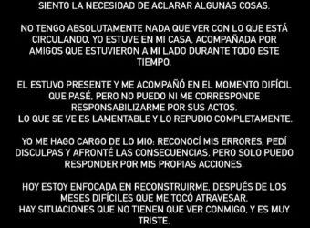 La reacción de Agostina Páez al gesto de mono que hizo su papá: “Qué horror”