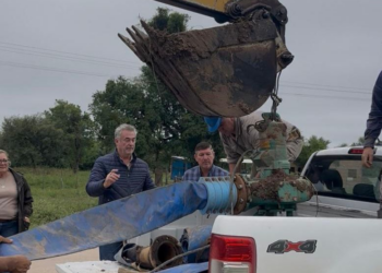 VILLA RÍO BERMEJITO: APA INSTALÓ UN EQUIPO DE BOMBEO PARA ACELERAR EL DRENAJE Y ALIVIAR LAS ZONAS CRÍTICAS