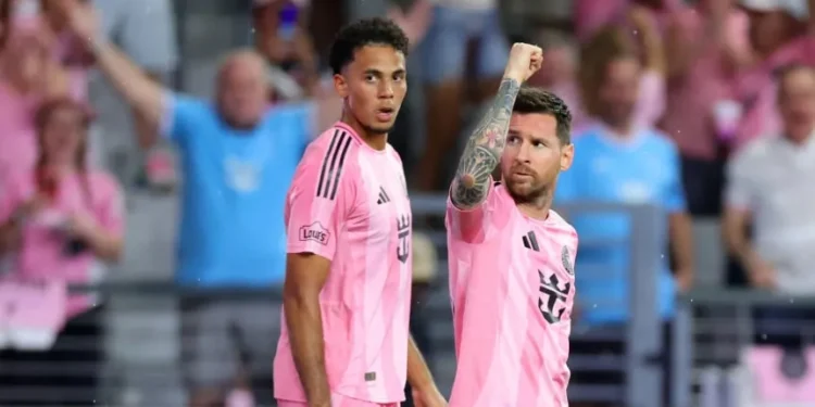 Lionel Messi marcó el primer gol de Inter Miami en su nuevo estadio