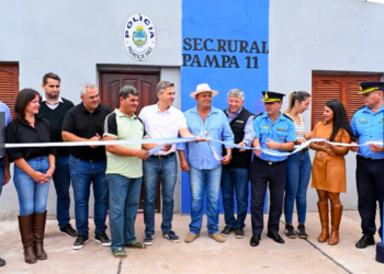 RECUPERACIÓN HISTÓRICA: PAMPA 11 VUELVE A TENER SU DESTACAMENTO RURAL